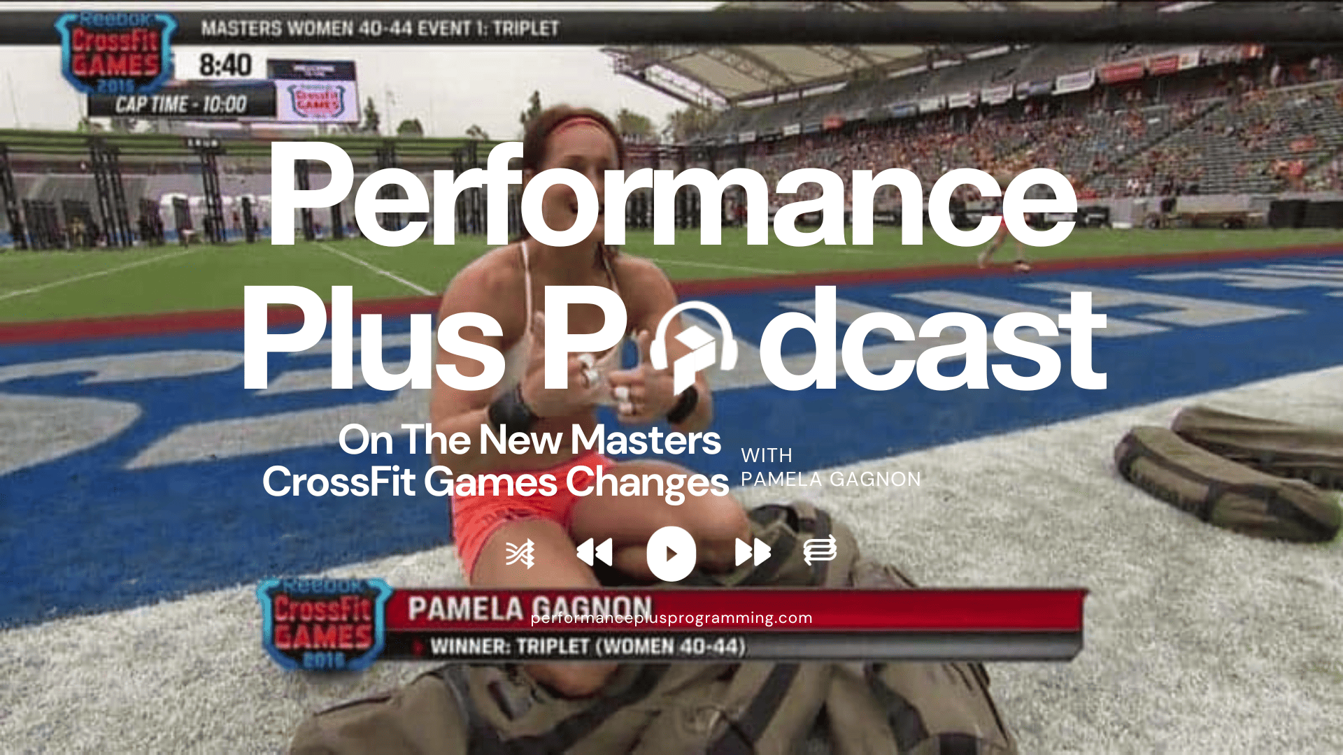 Featured image for “E43 – Pamela Gagnon Talks About The New Masters CrossFit Games Changes”